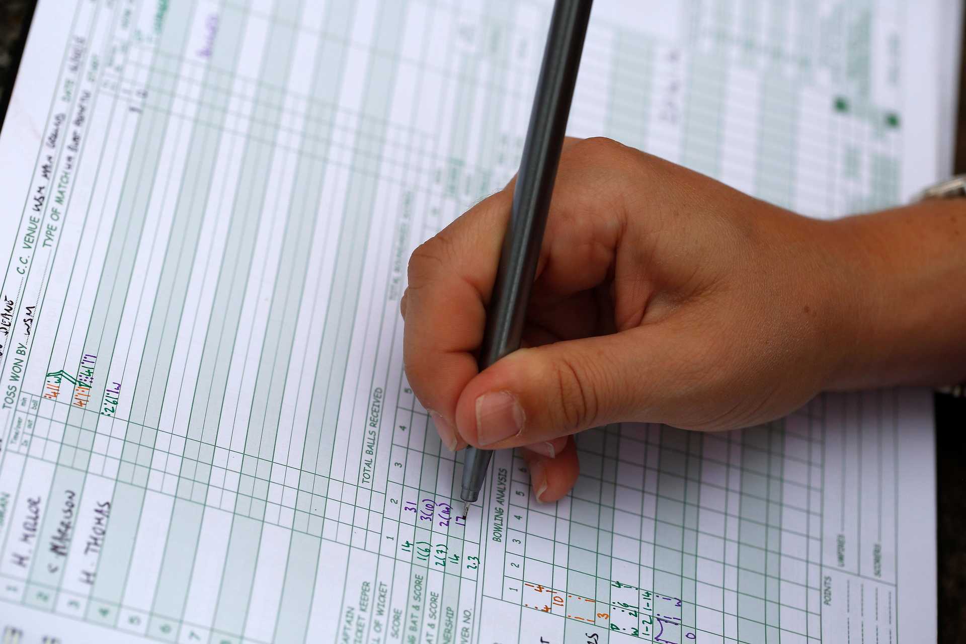 Scorers wanted for the 2026 season